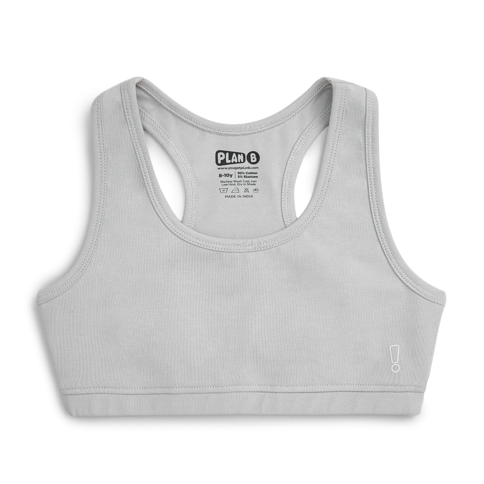 Basic 3-Pack Double Layered Sports Bra - Racer Back