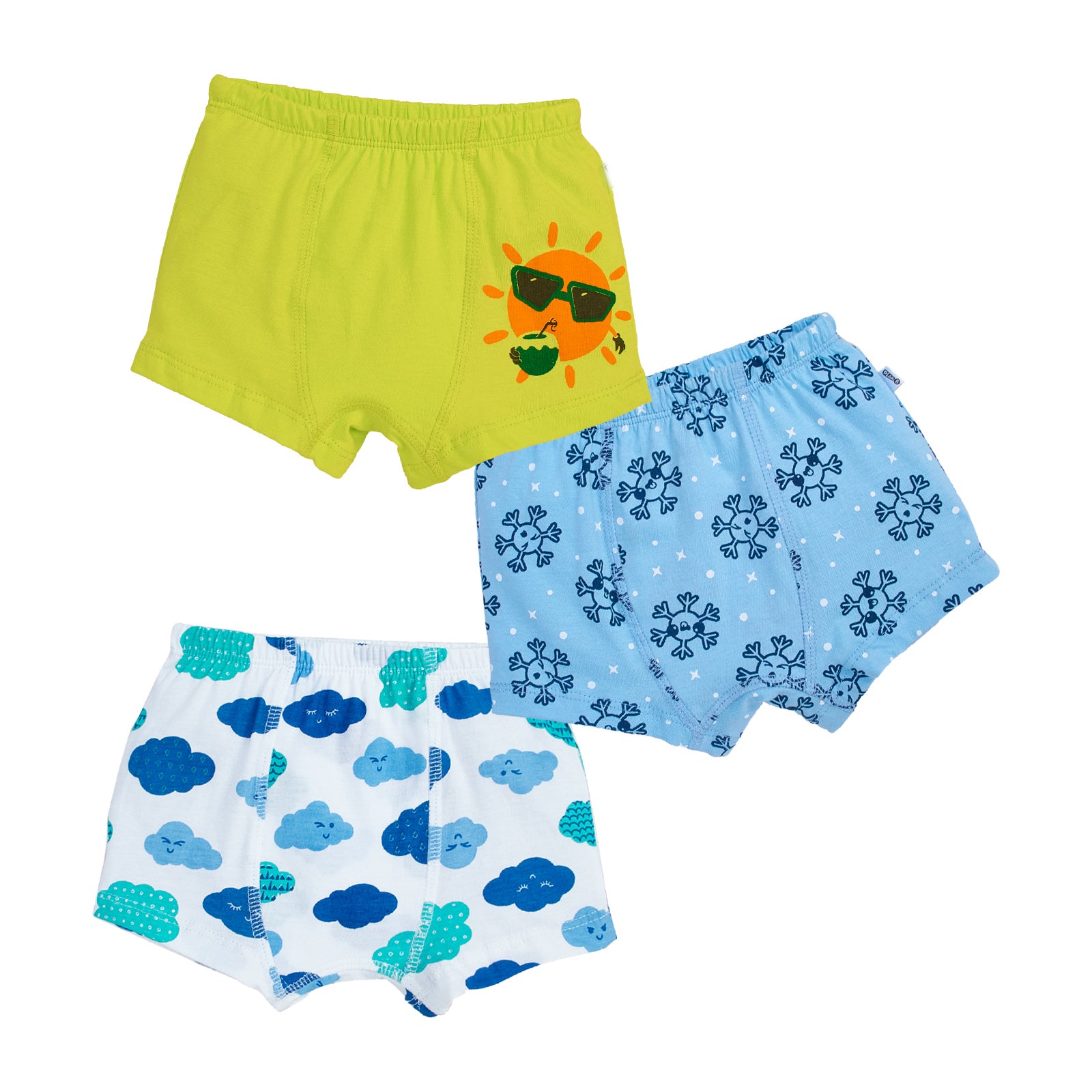 Season 3-Pack Boys Boxer 2-4 y - Main Image