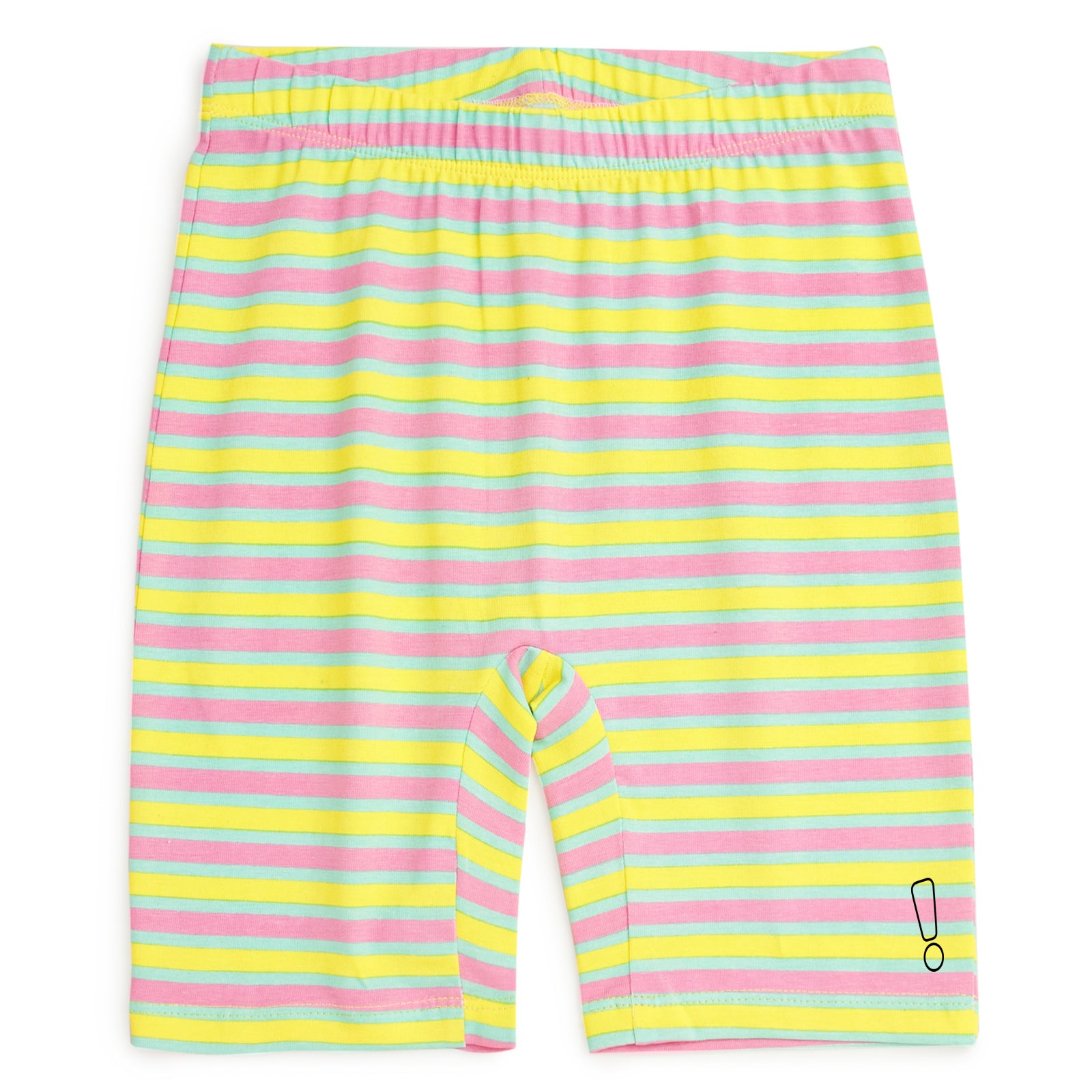 Pink Tshirt and Cycling shorts set