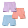 3-Pack Inner Shorts - Peach, Lavender, Blue