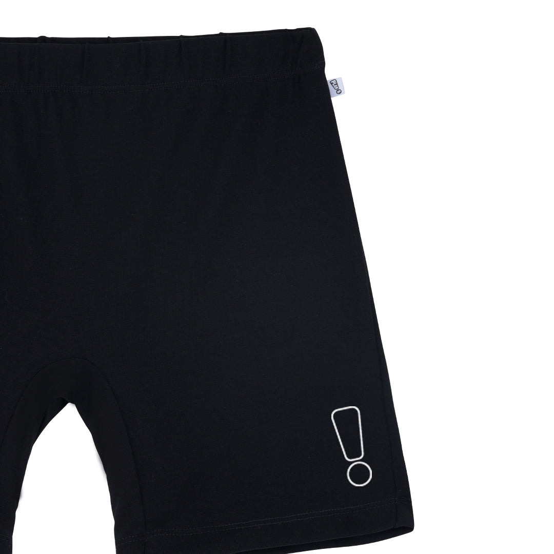 Black Inner Shorts & Camisole Set