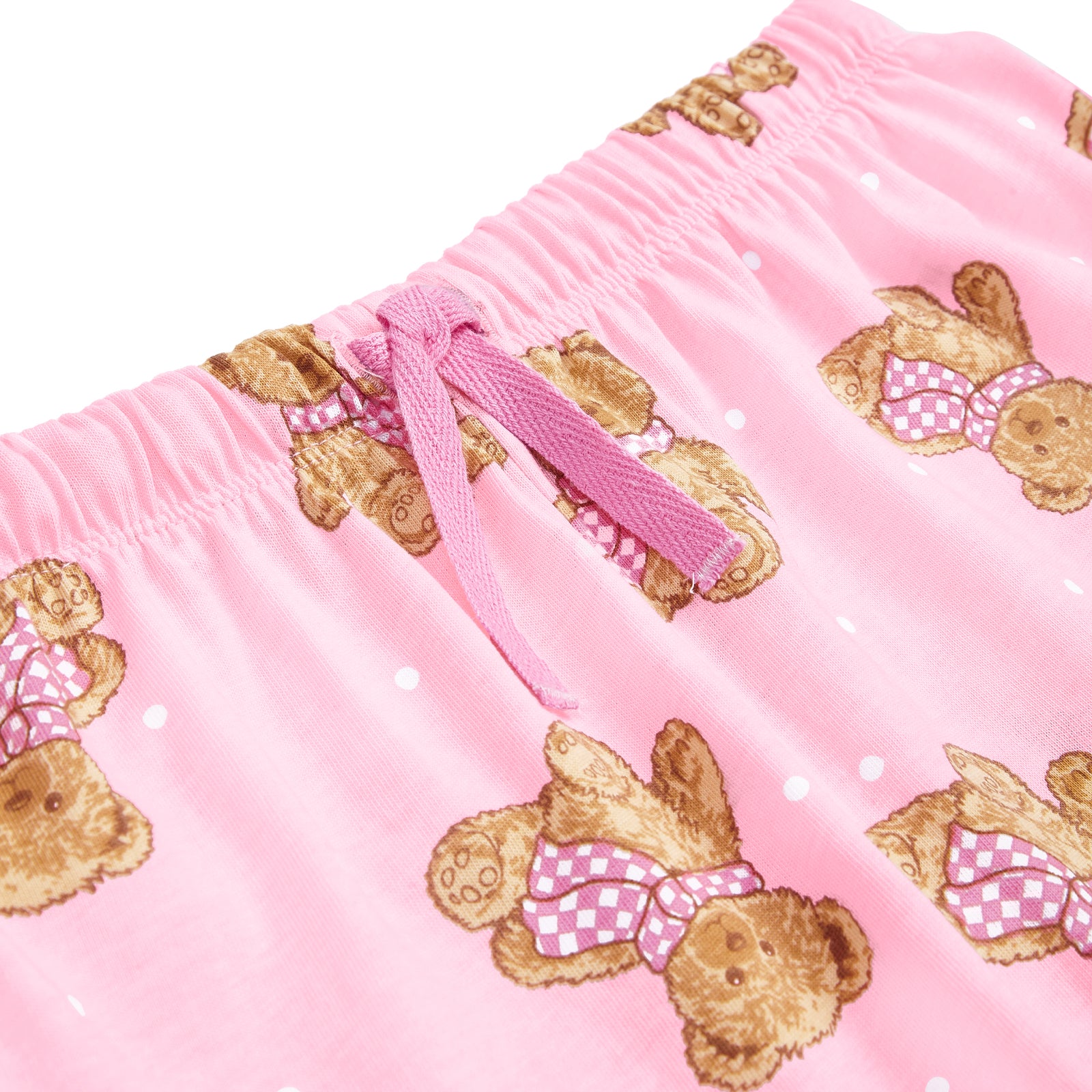 Pink Teddy Night Shorts