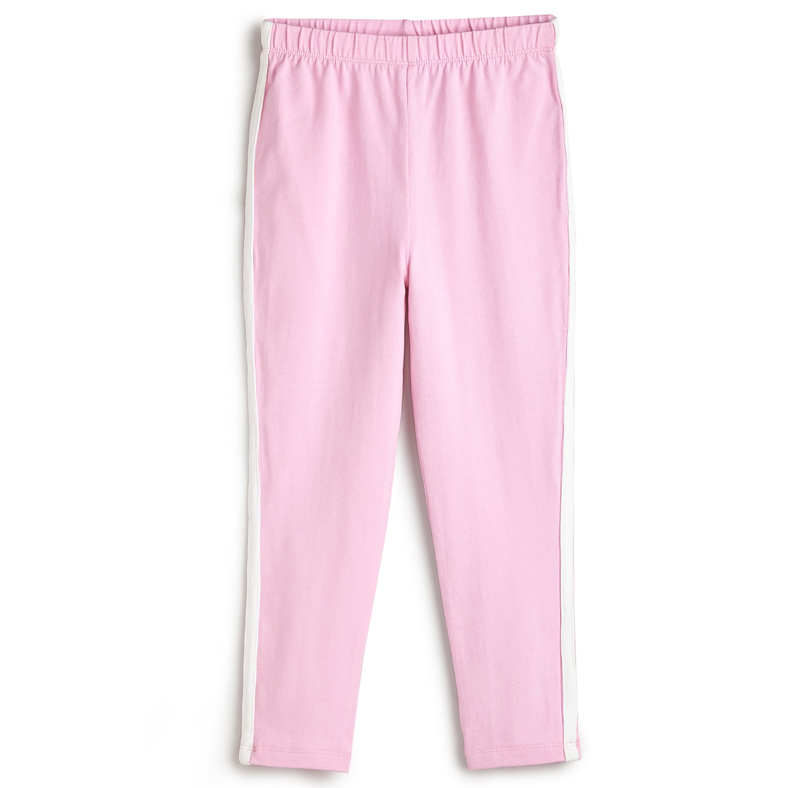 Pink & White Leggings