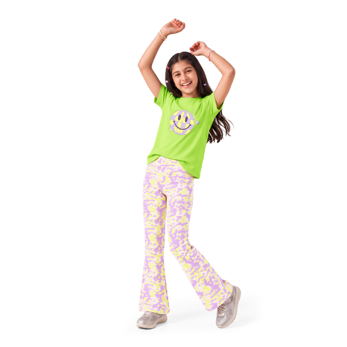 Flared Leggings - Tiedye
