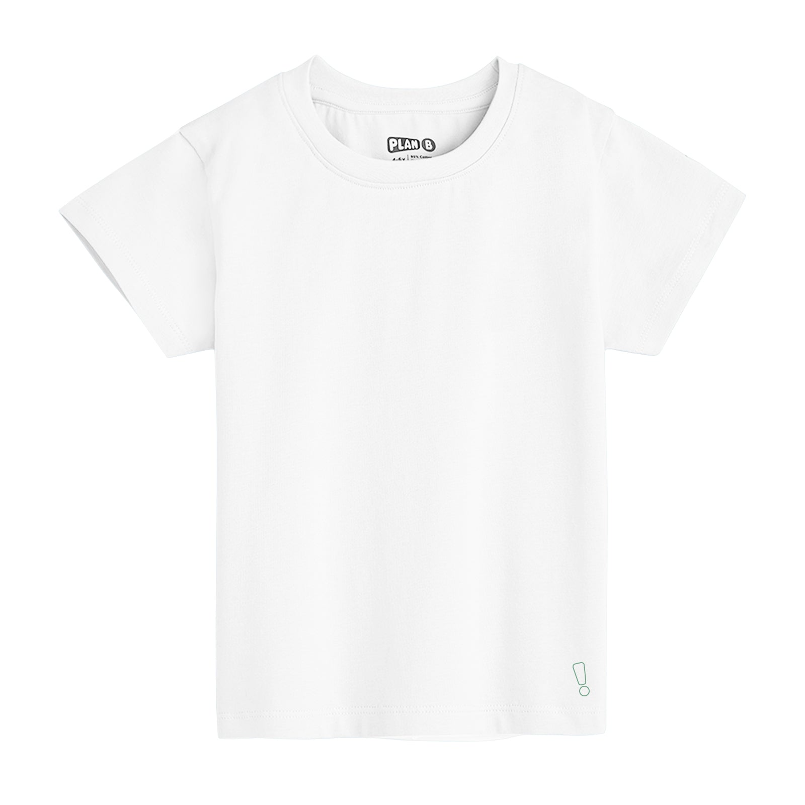 White Tshirt and Cycling Shorts Set