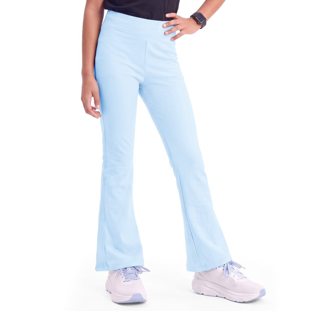 Flared Leggings & Star Boxy T-shirt Set