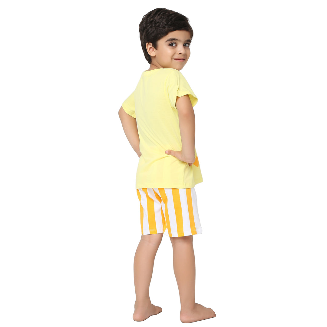 Rocket Shorts & Tshirt Nightsuit