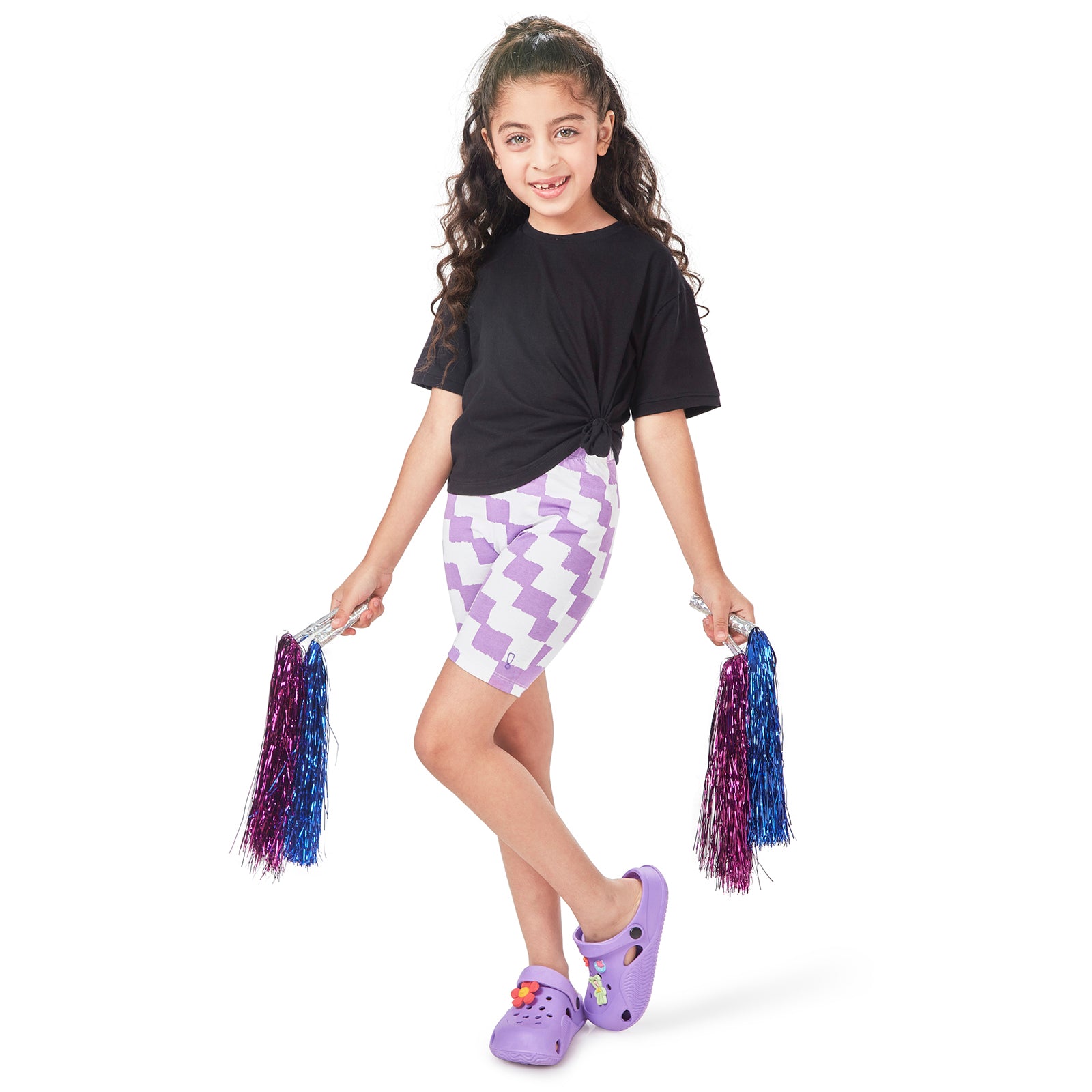 Checkered Cycling Shorts