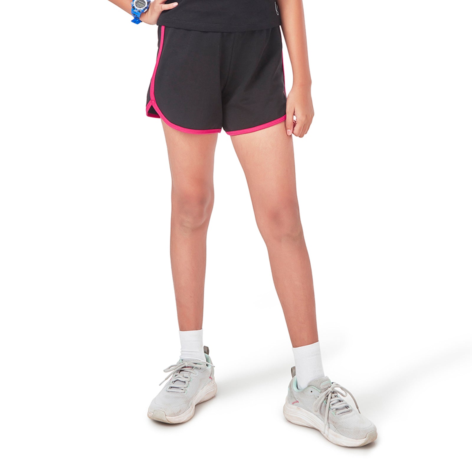 Black Girl Runner Shorts