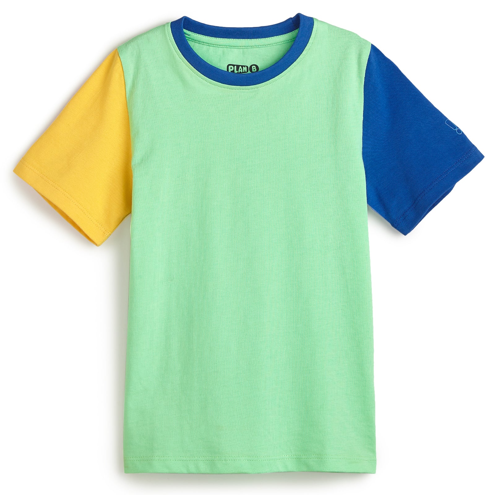 Green Tshirt with Set of 2 Boy Shorts