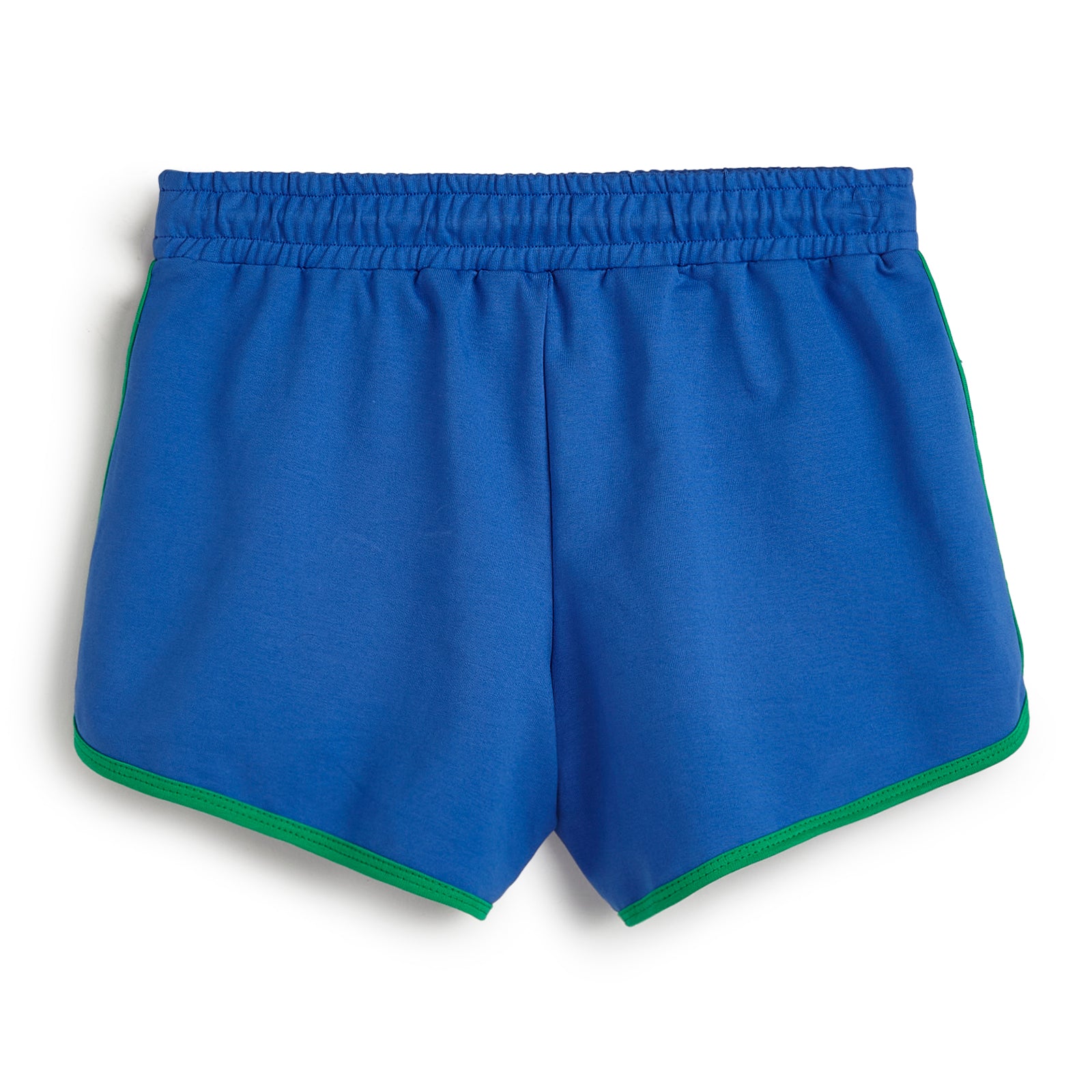 Pink Tshirt and Blue Runner Shorts Set