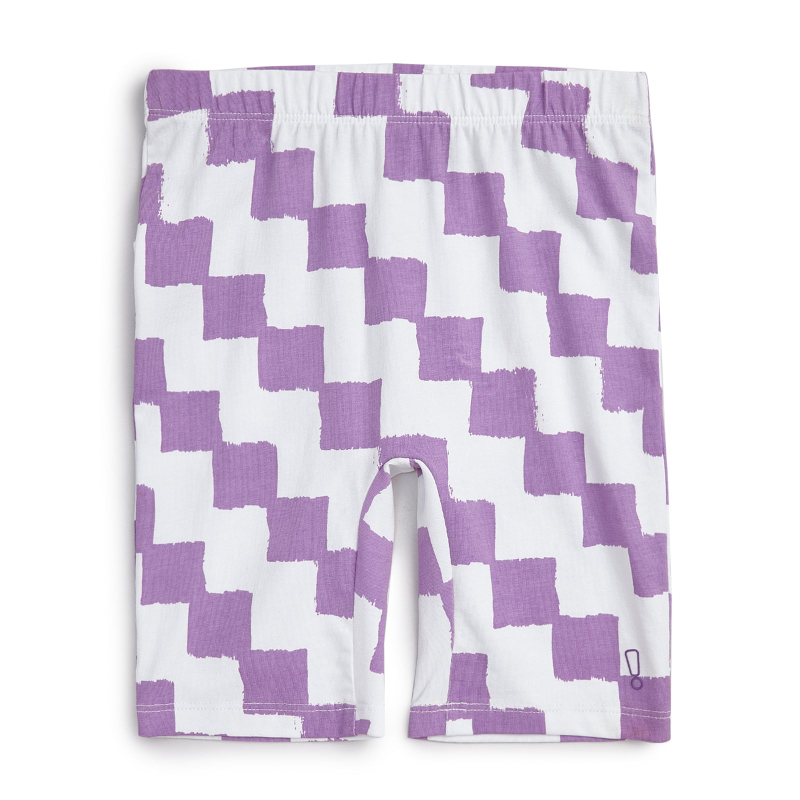 Black Tshirt With Checkered Cycling & Black Runner Shorts Set