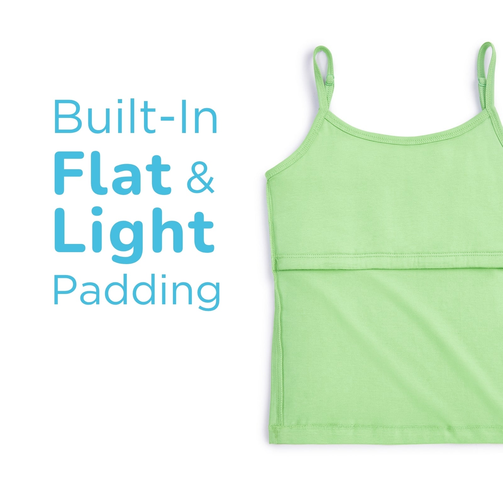 Green Padded Camisole