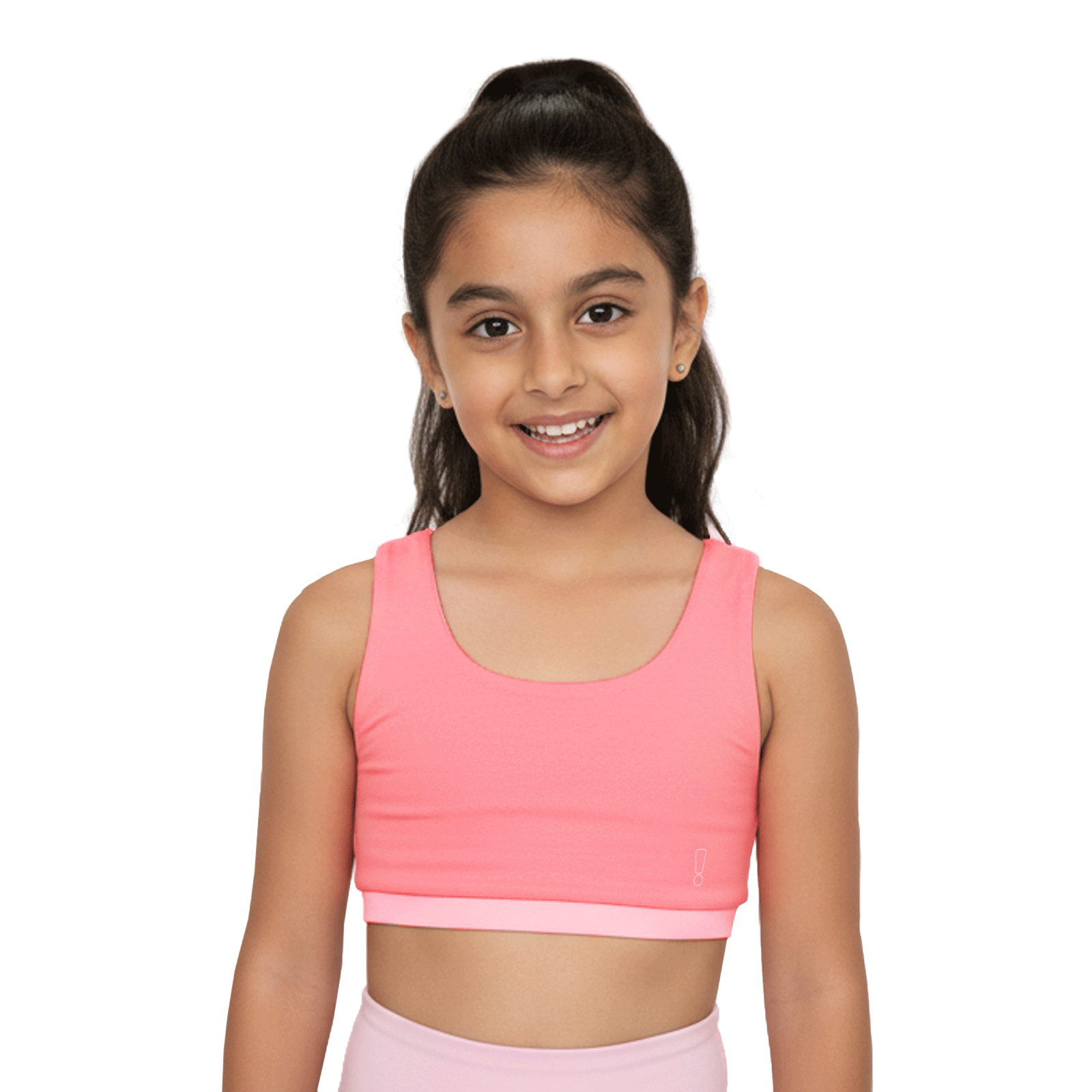 Coral & Pink Reversible Sports Bra