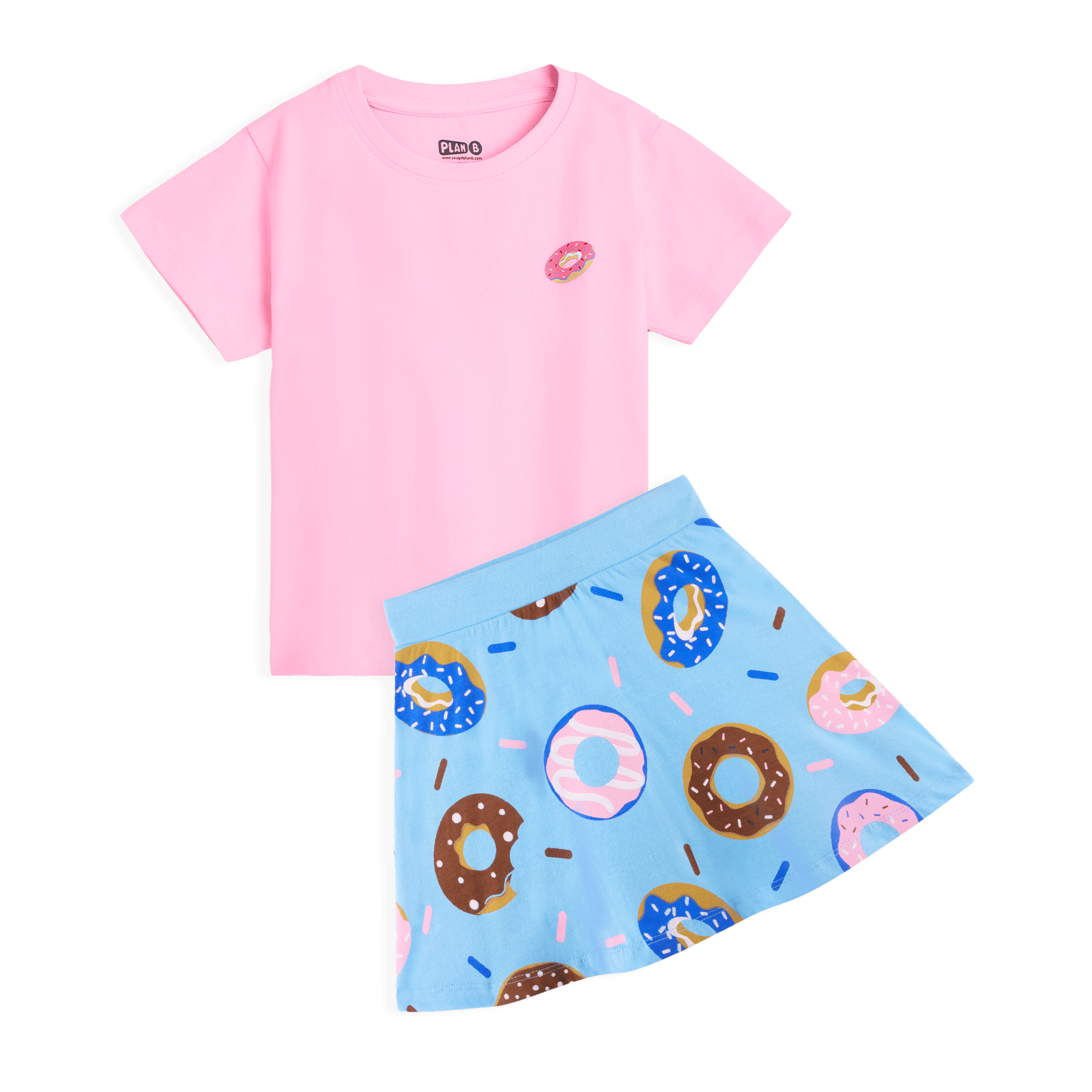 Donut Skater Skirt & Top Set