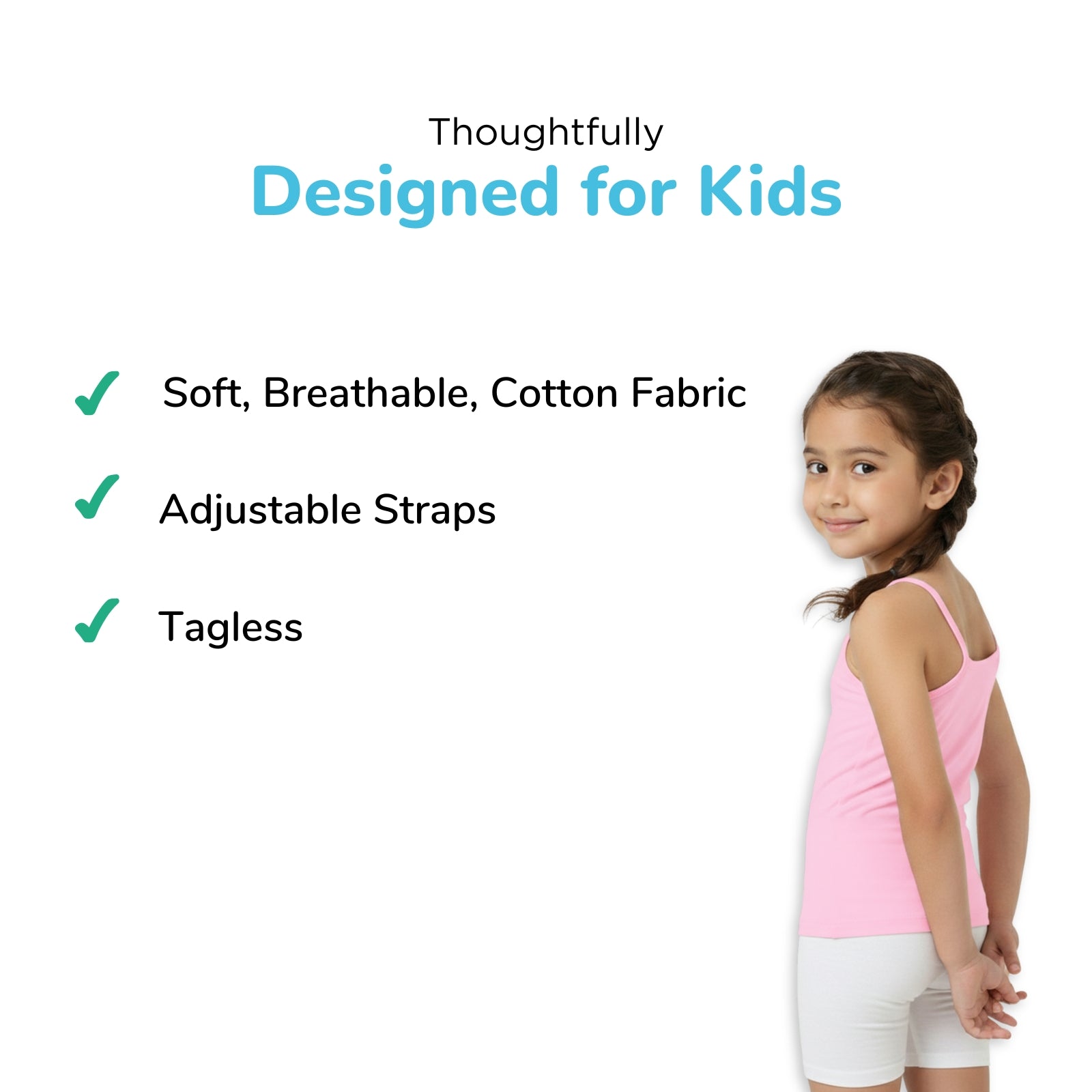 Pink Stripes 2-Pack Camisoles