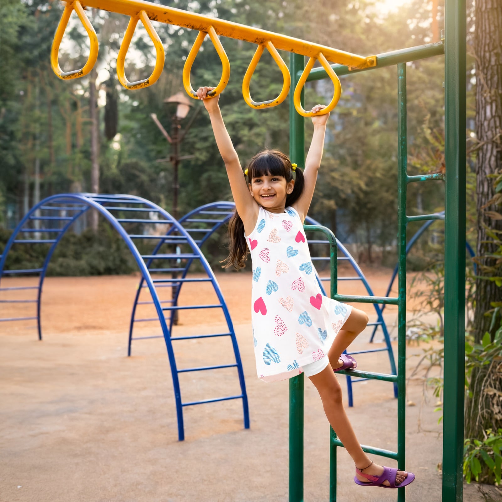 Heart Dress & Inner short Set