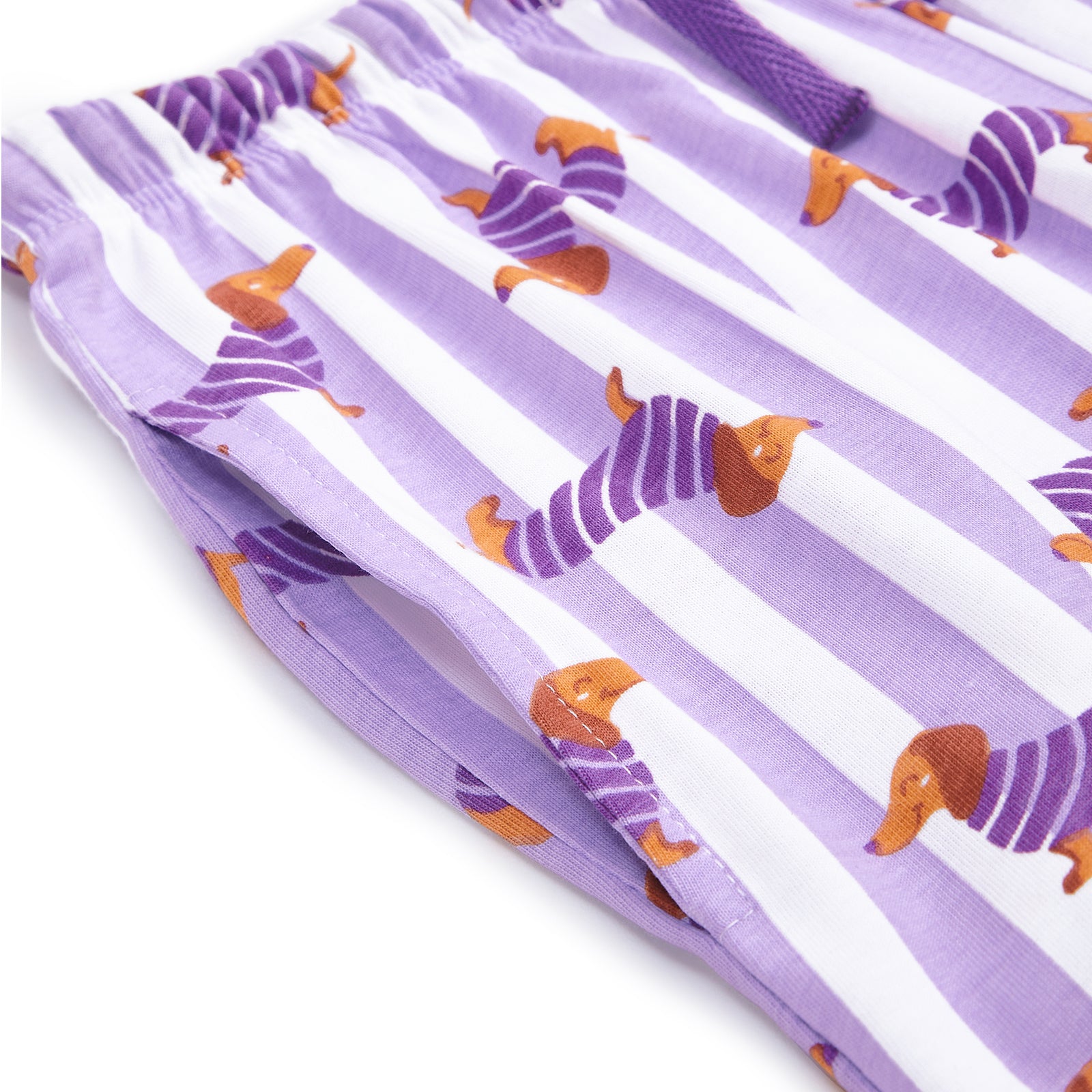 Lavender Doggy Night Shorts
