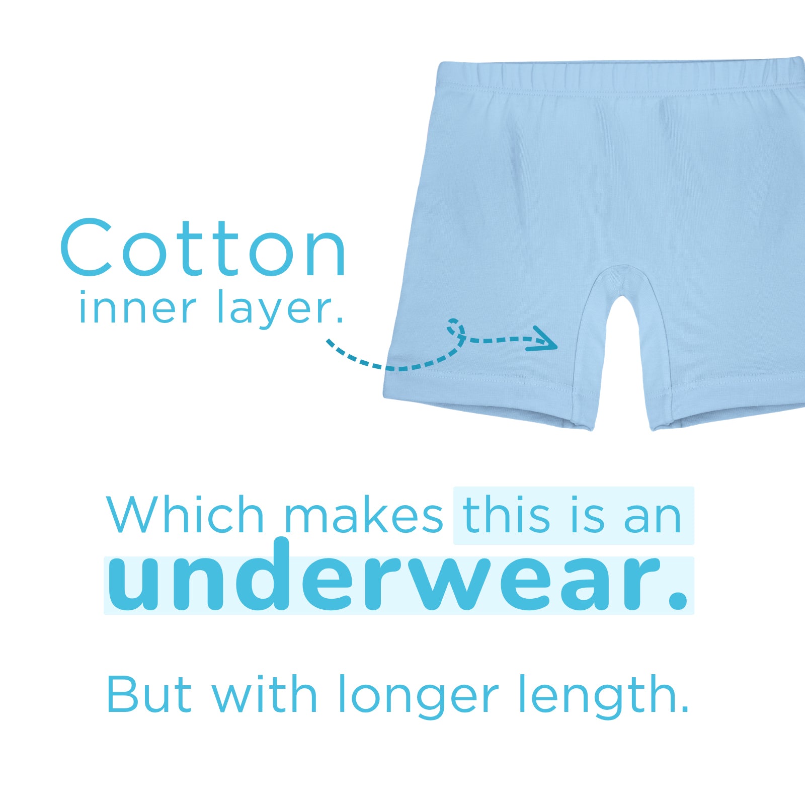 Blue Inner Shorts