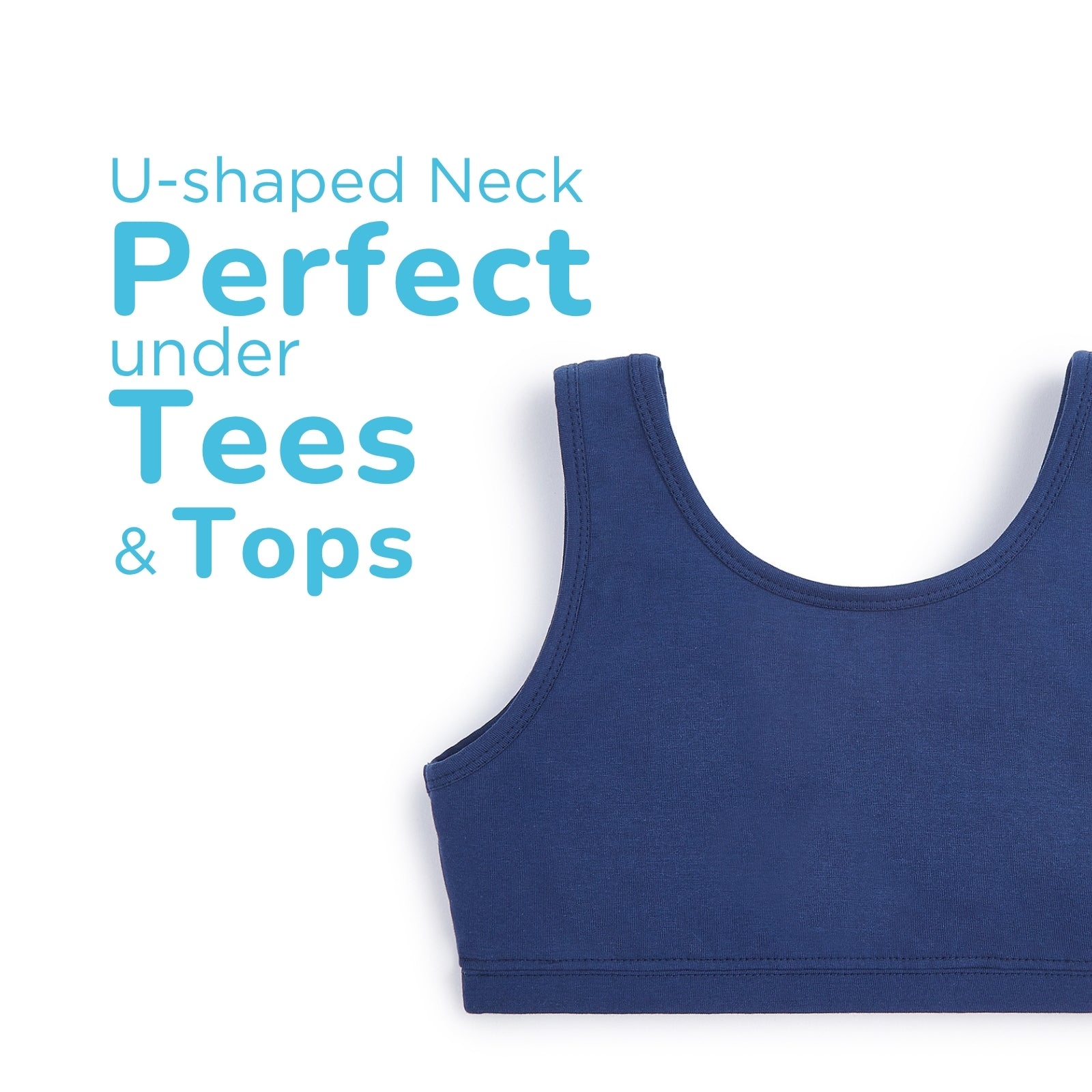 U-Shaped Bow Double Layered Sports Bra