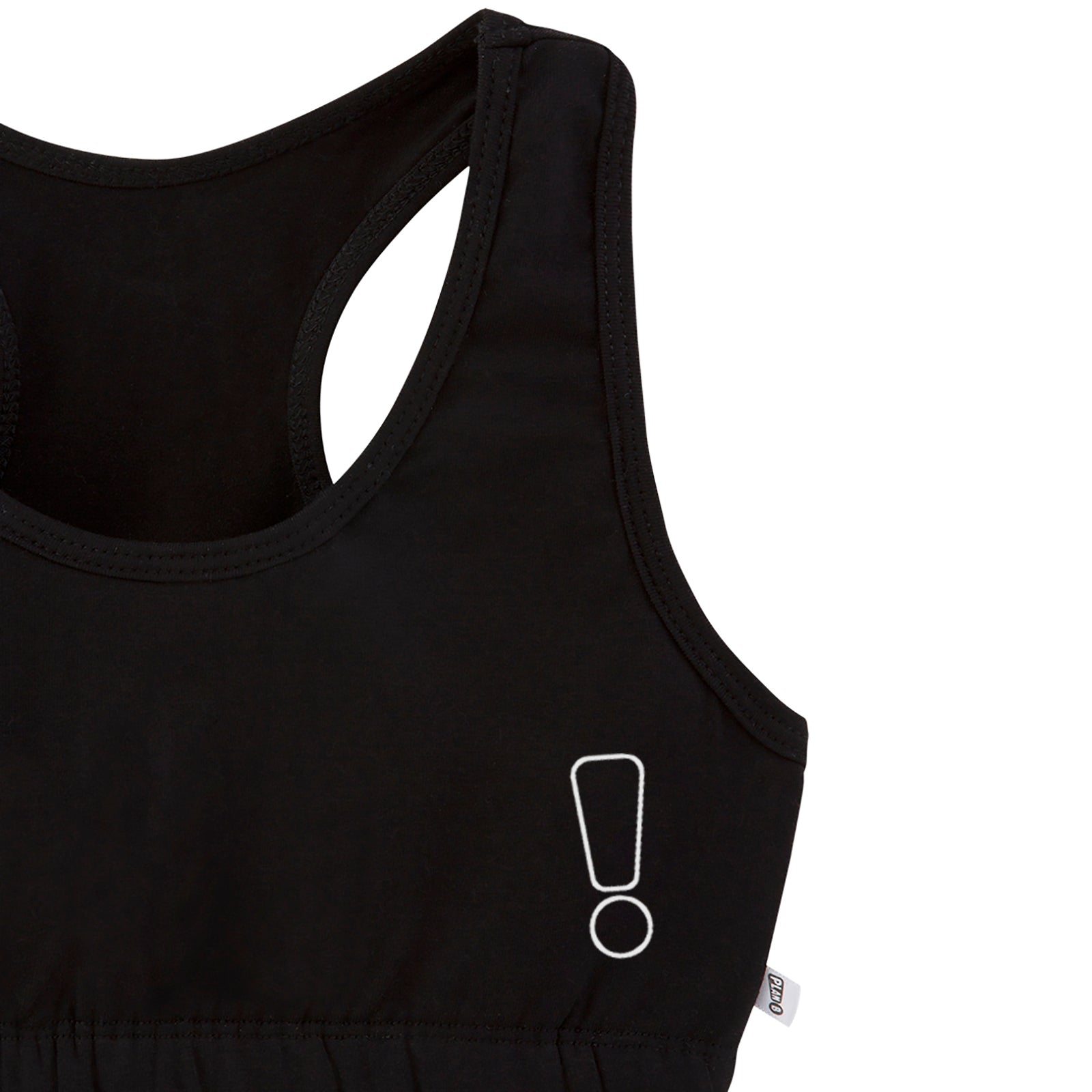 Black Sports Bra & Trunk Set