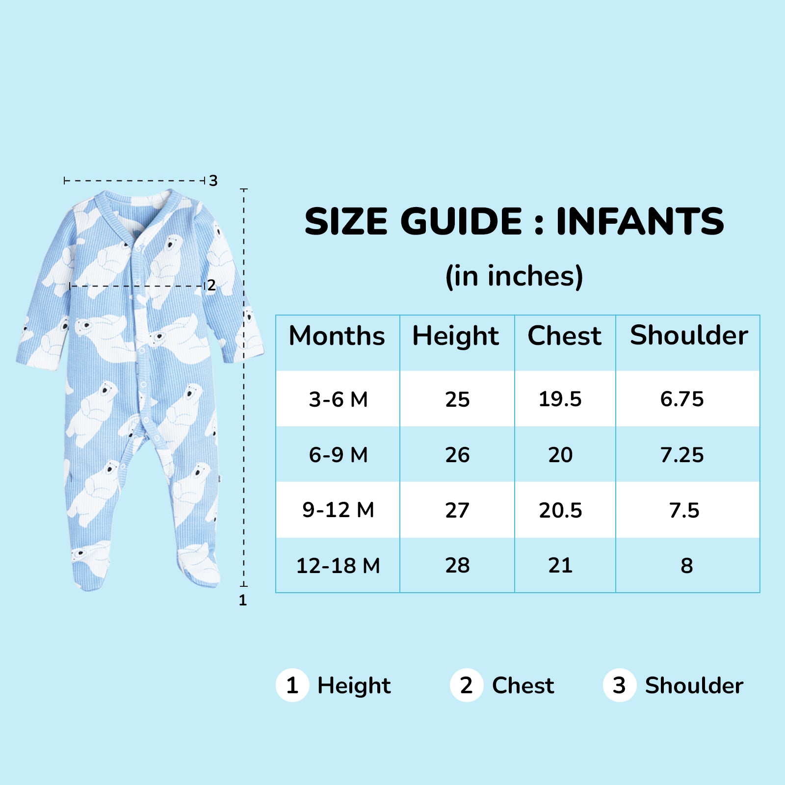 White Xmas Thermal Romper