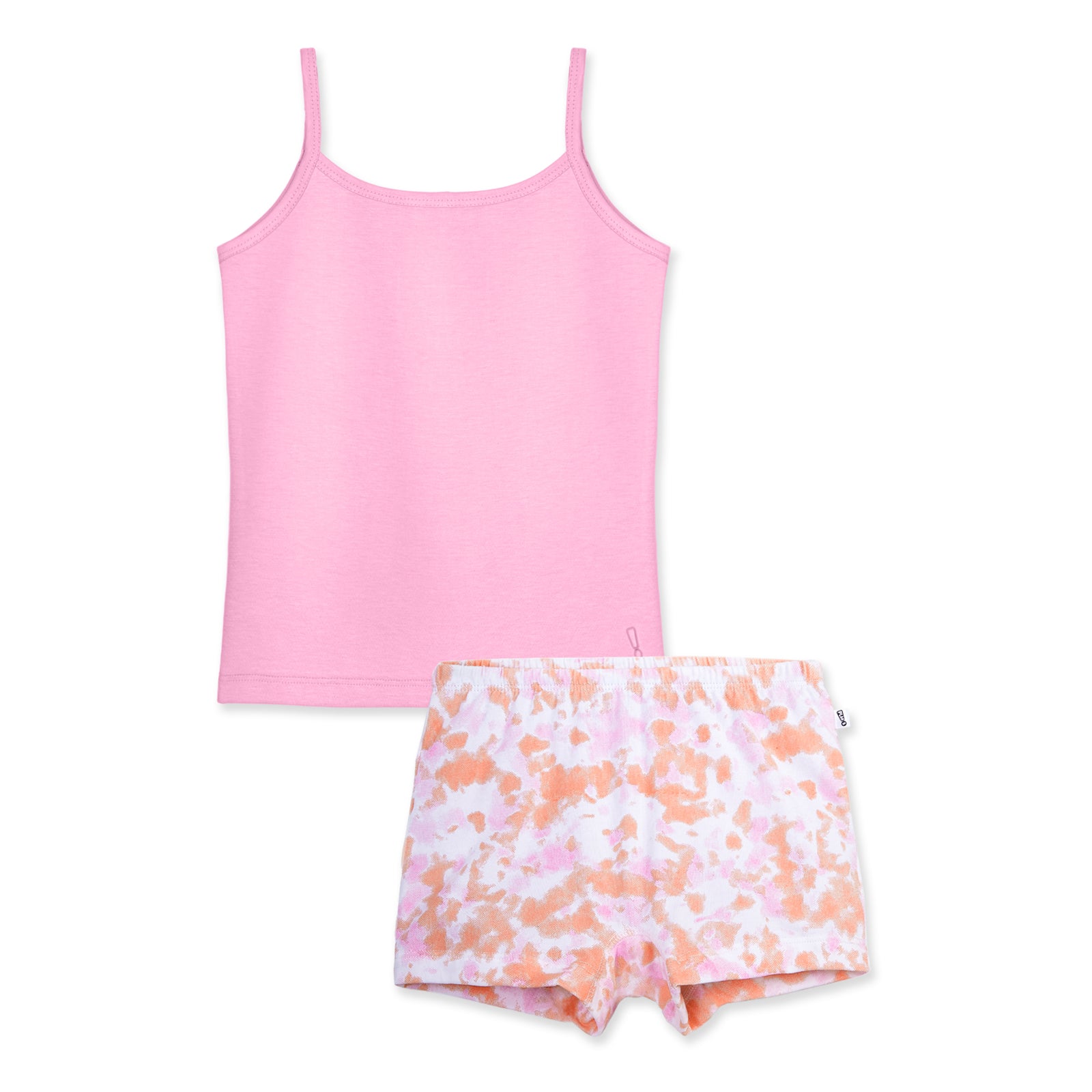 Pink Camisole Boxer Set