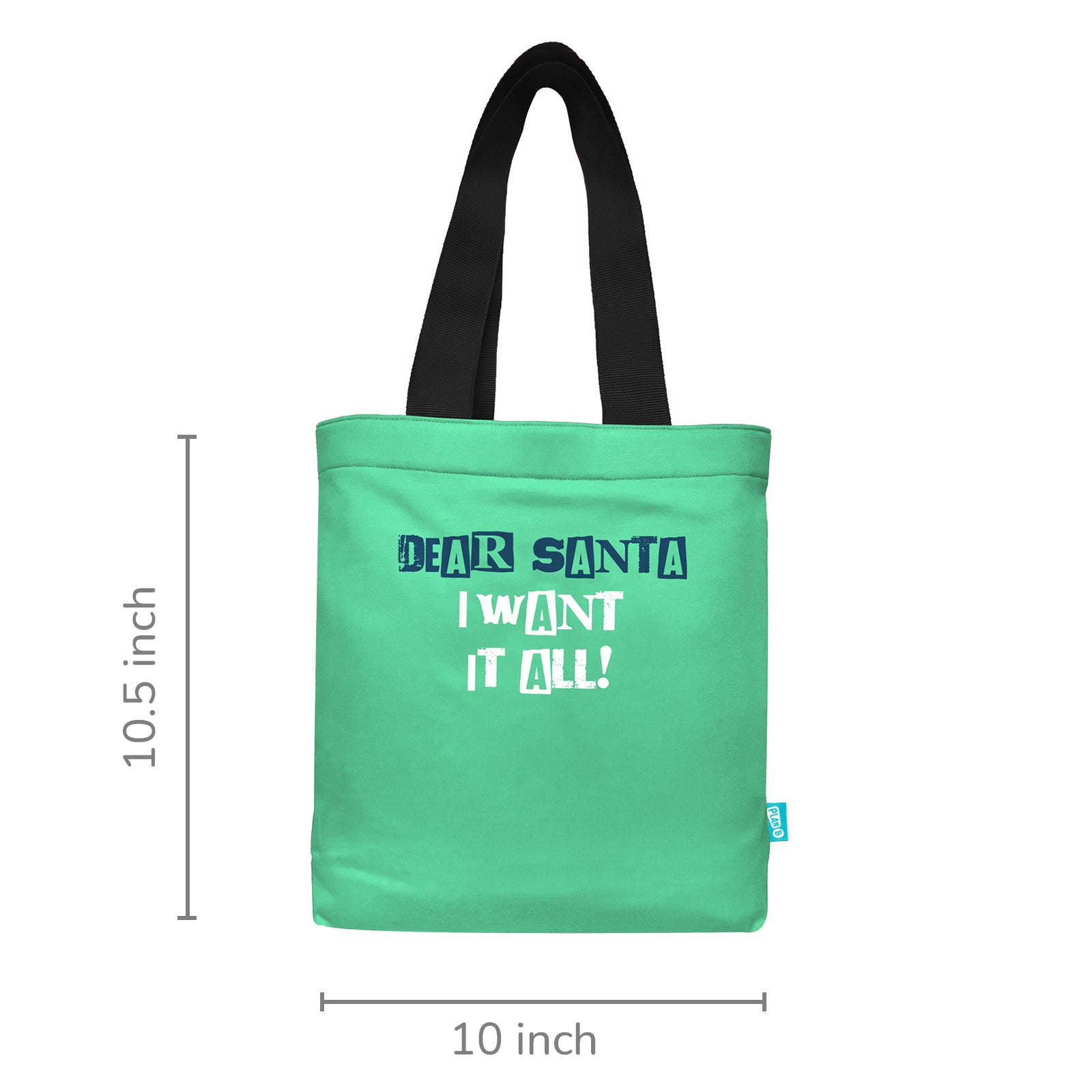 Santa Note Mini Tote Bag