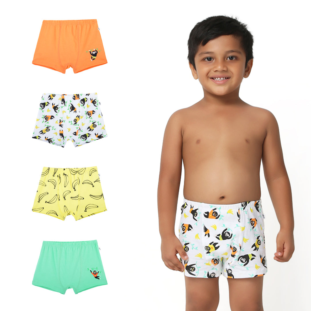 Monkey Time - 4-Pack Boys Boxer