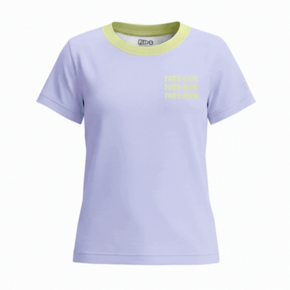 Lilac Padded Top