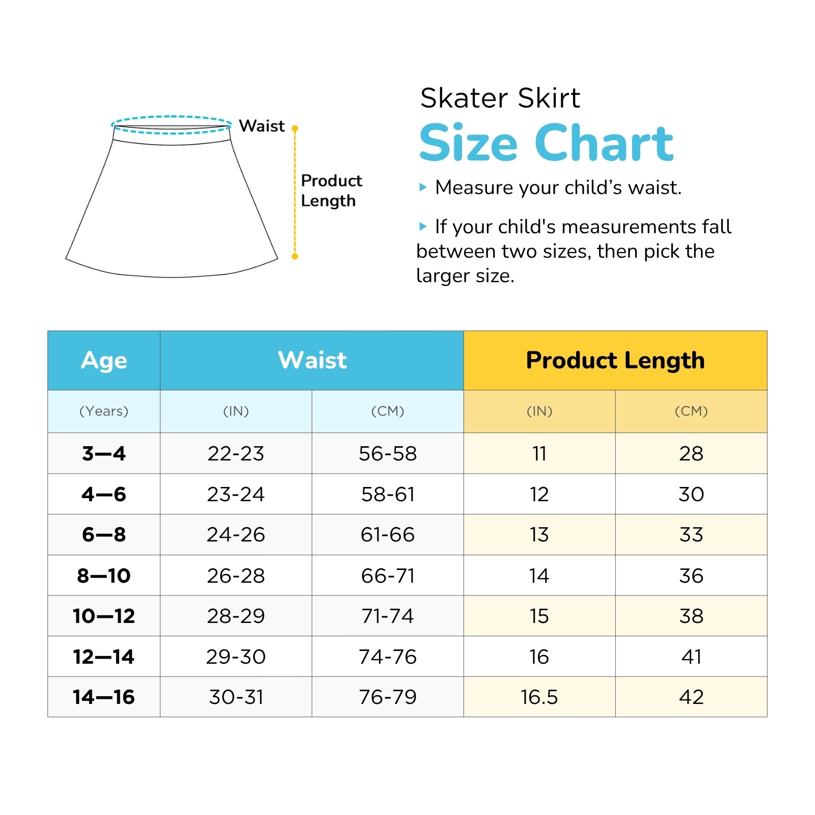 Dalmatian Skater Skirt with Inner Shorts