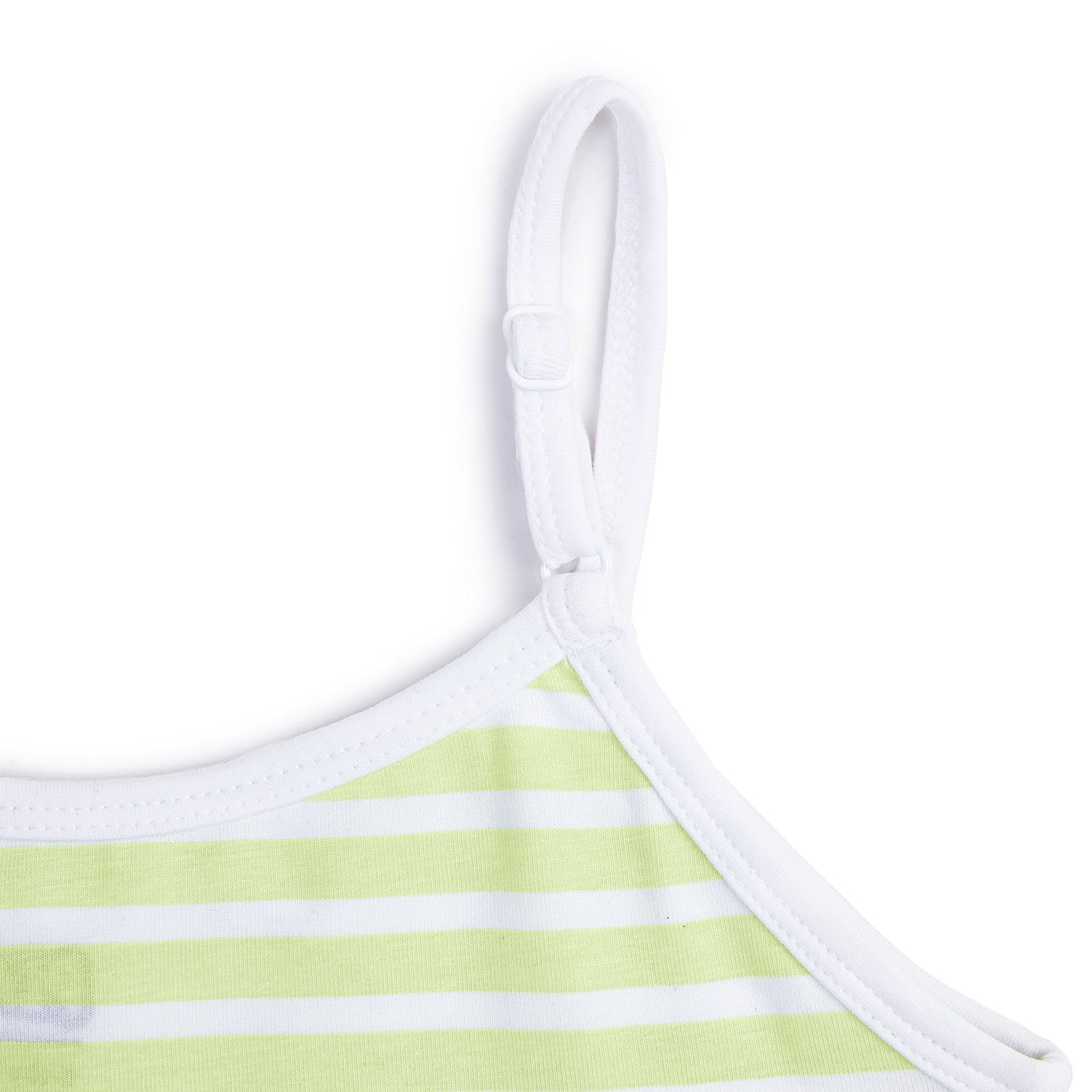 Green Stripes Padded Camisole