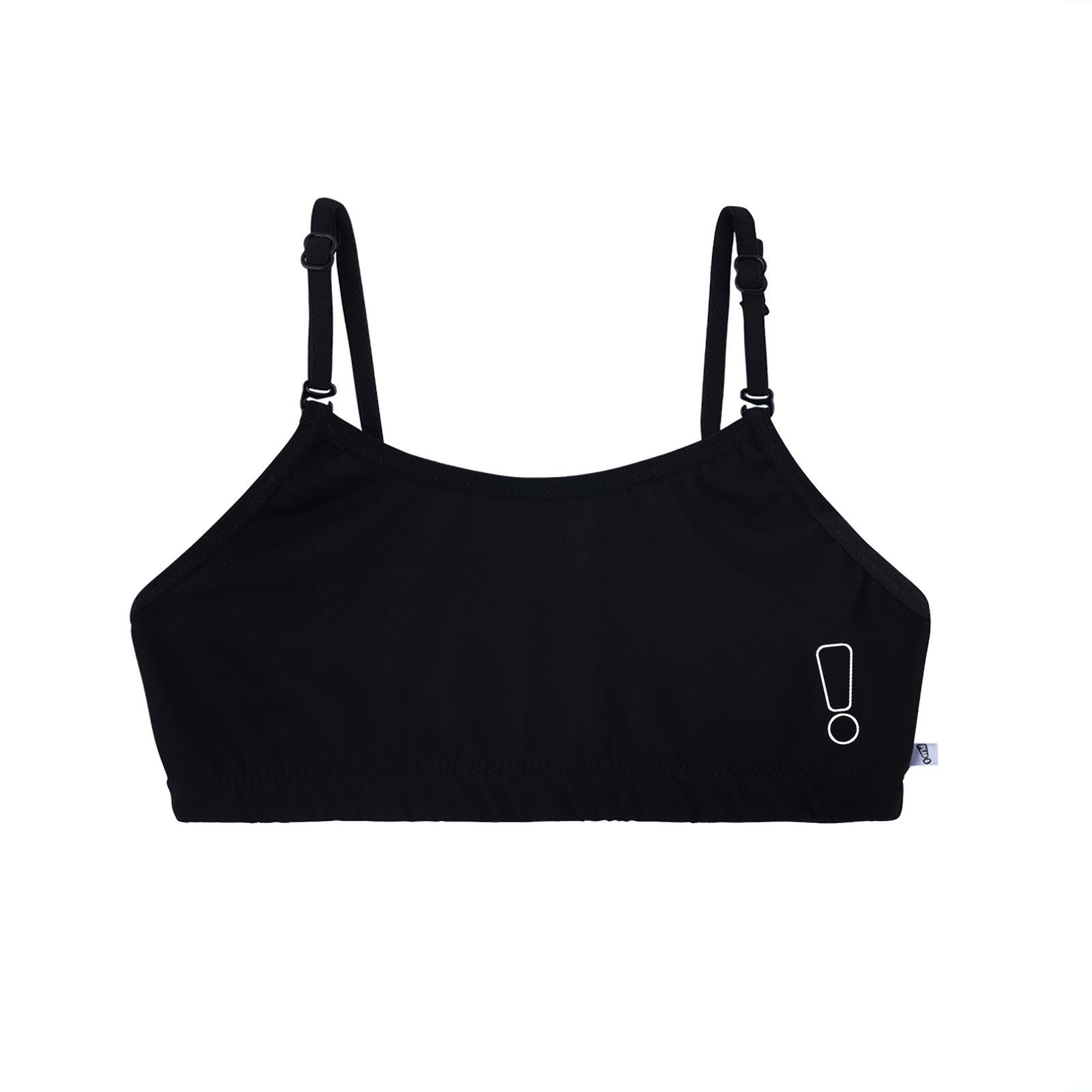 Black Training Bra & Hipster Set