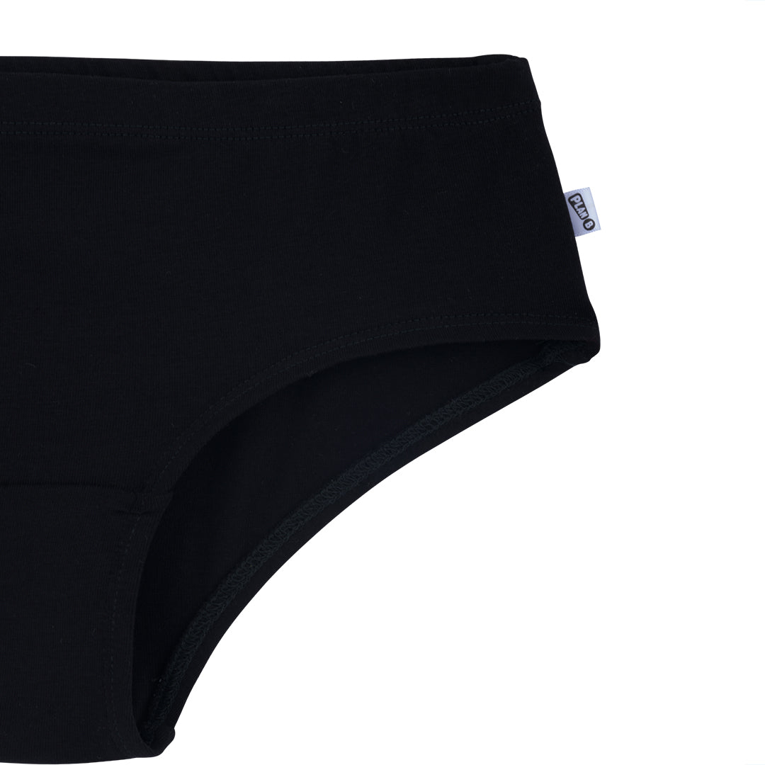 Black Training Bra & Hipster Set