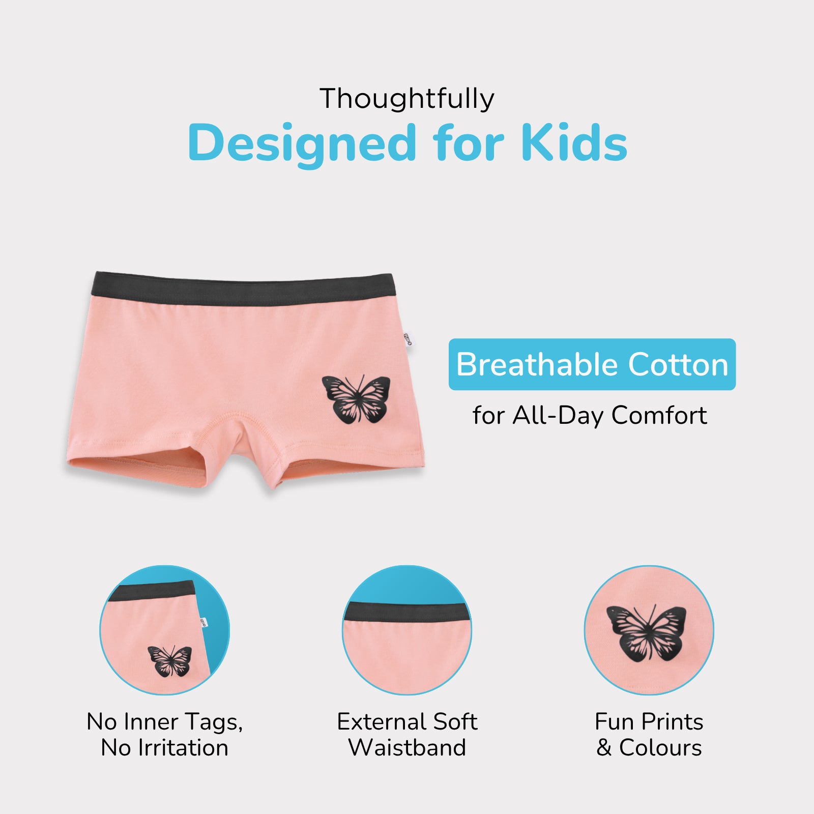 Mixed Bag 6-Pack Preteen Trunks