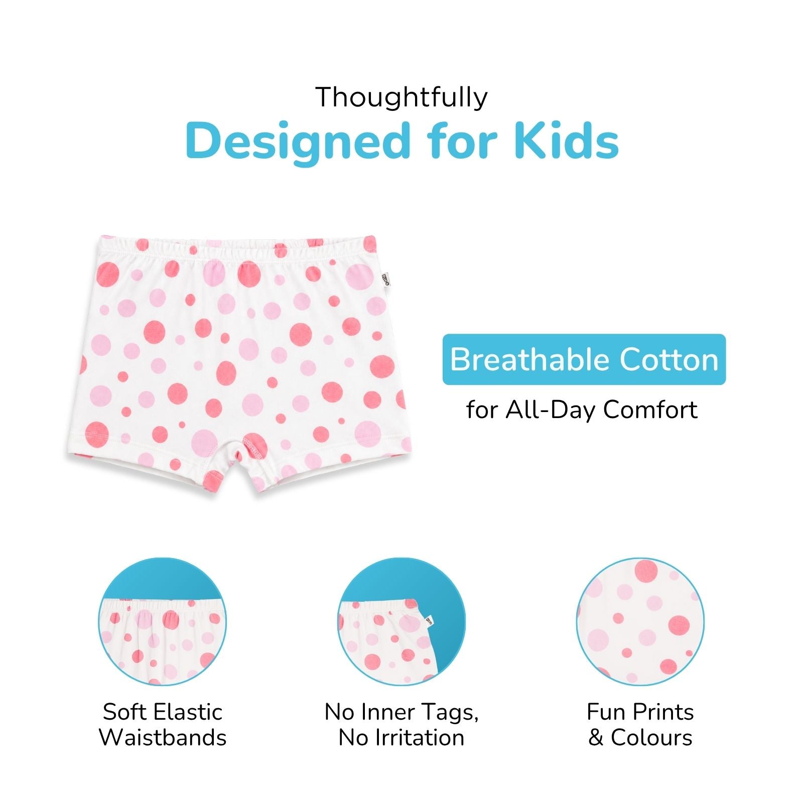 Donuts 3-Pack Preteen Boxer
