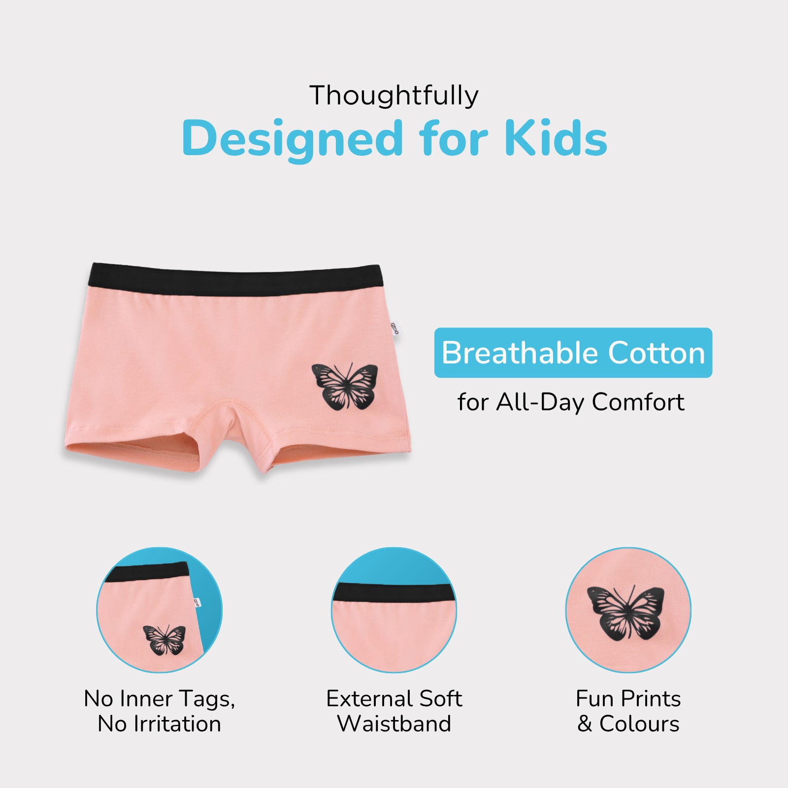 Mixed Bag 6-Pack Girl Trunks
