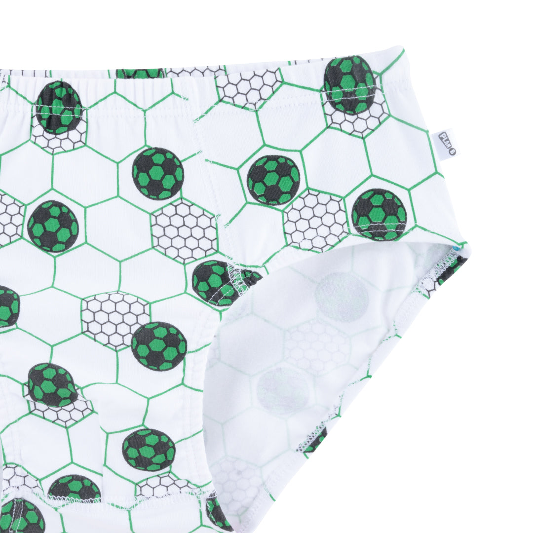 White Sports Boy Brief