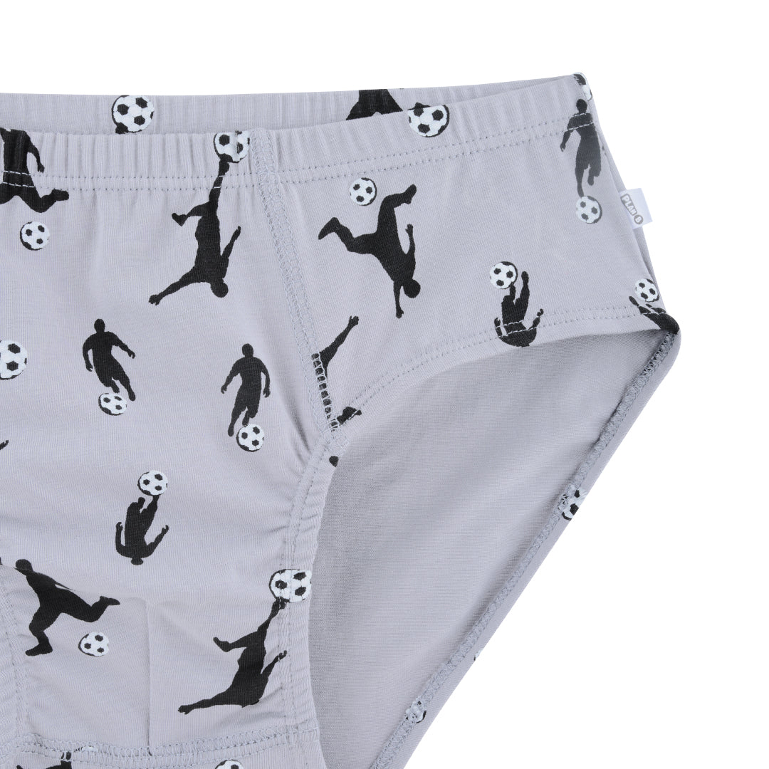 Grey Sports Boy Brief