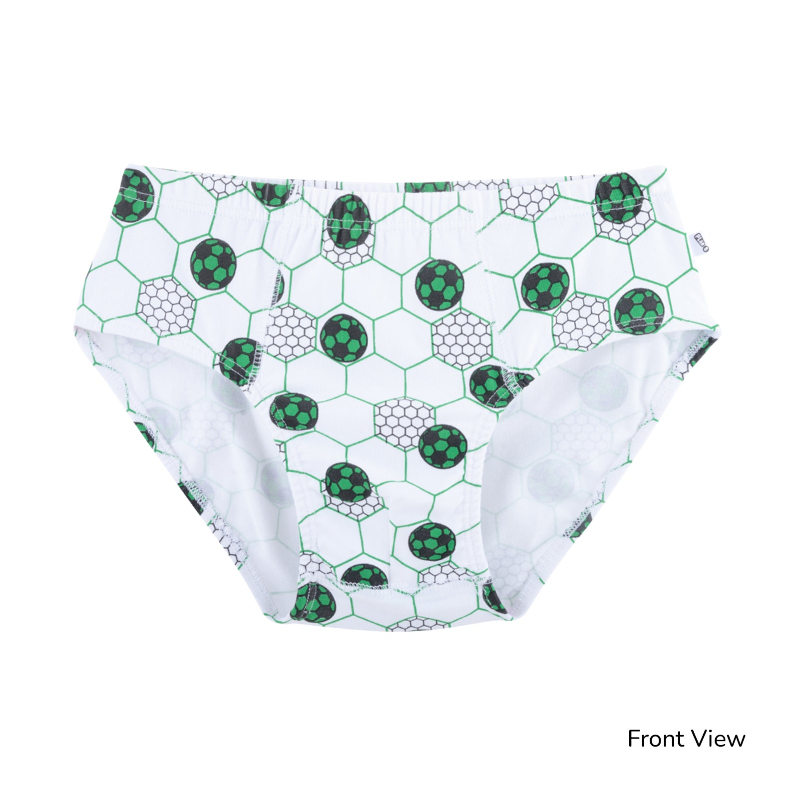 White Sports Boy Brief