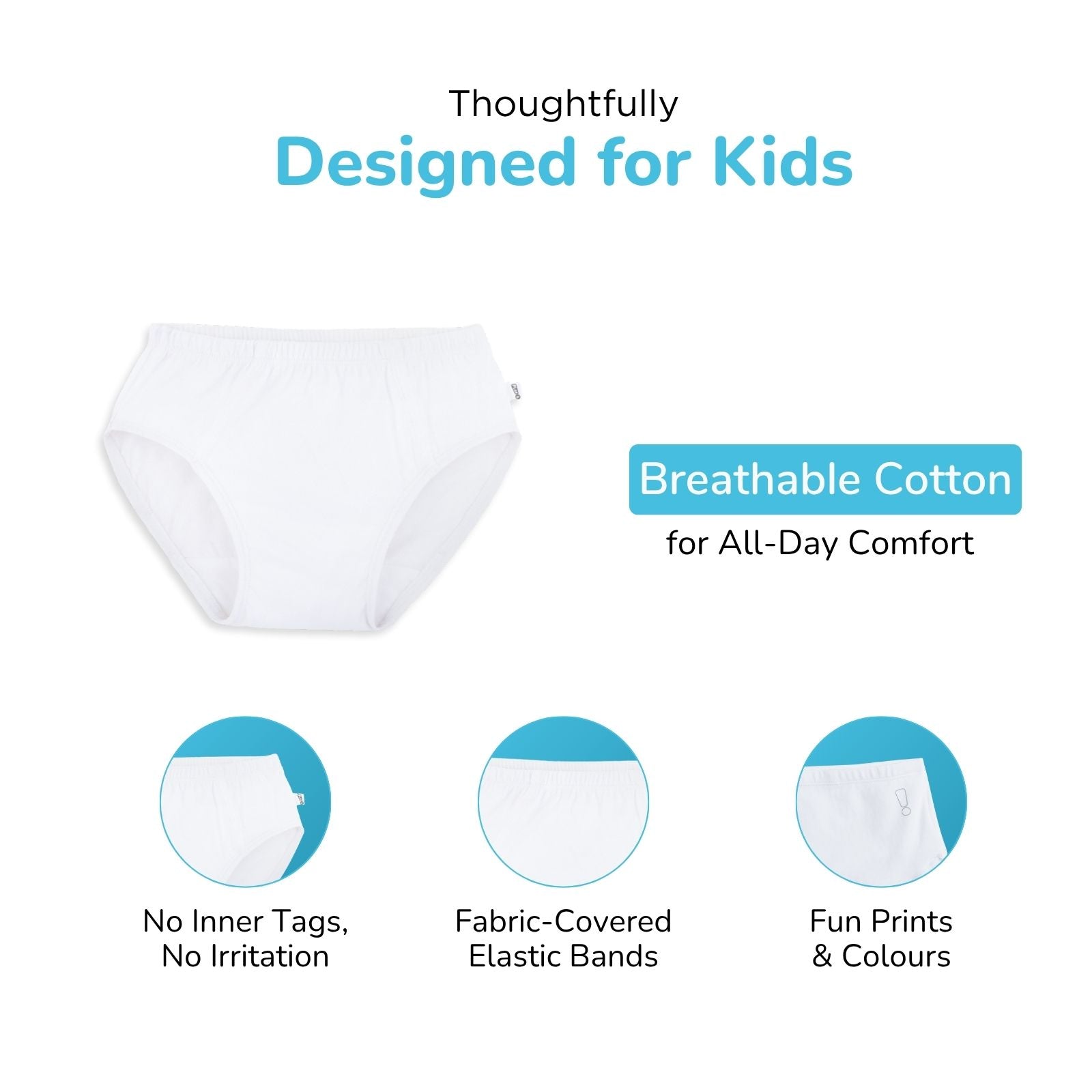 Pack of 3 Boy Basic Brief
