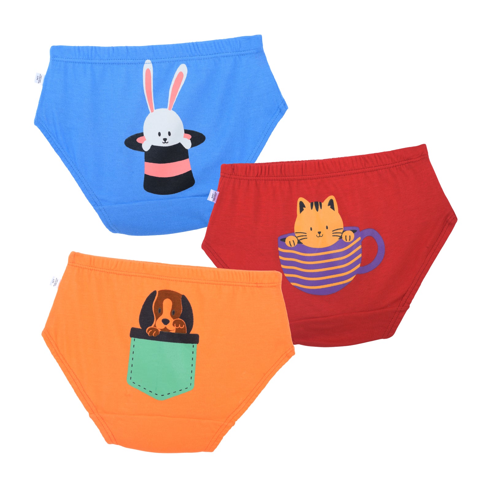 Tiny Pets 3-Pack Panties