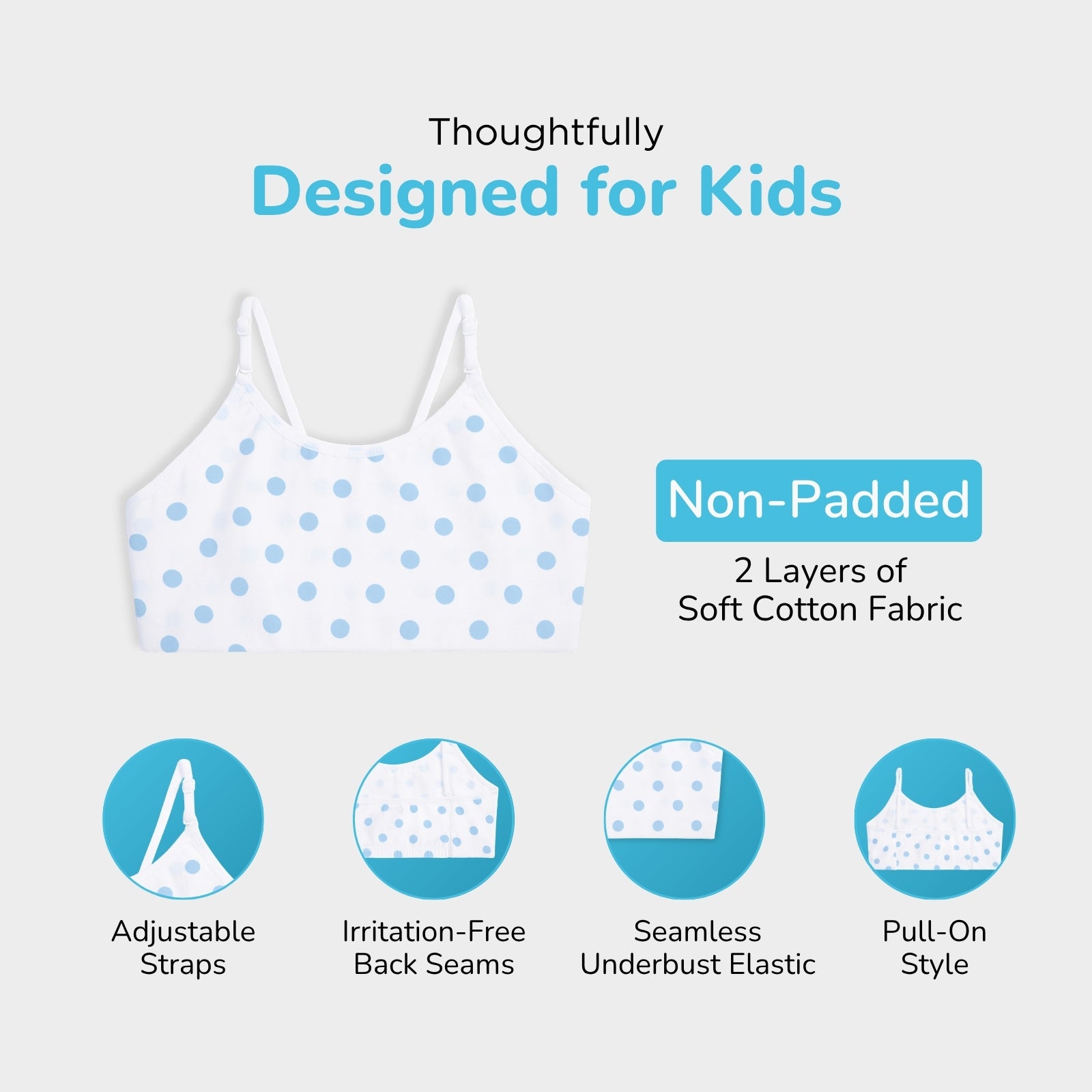 Retro 7-Pack Training Bra