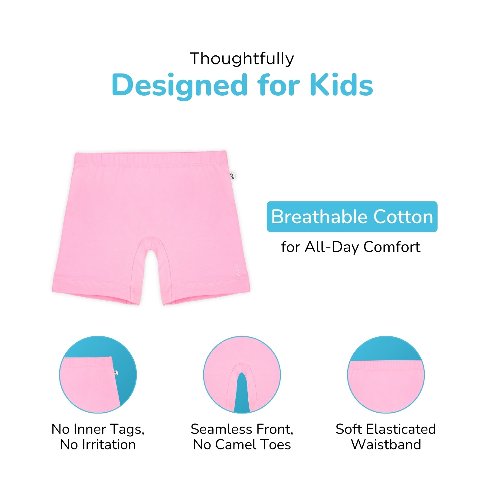Baby Pink Inner Shorts