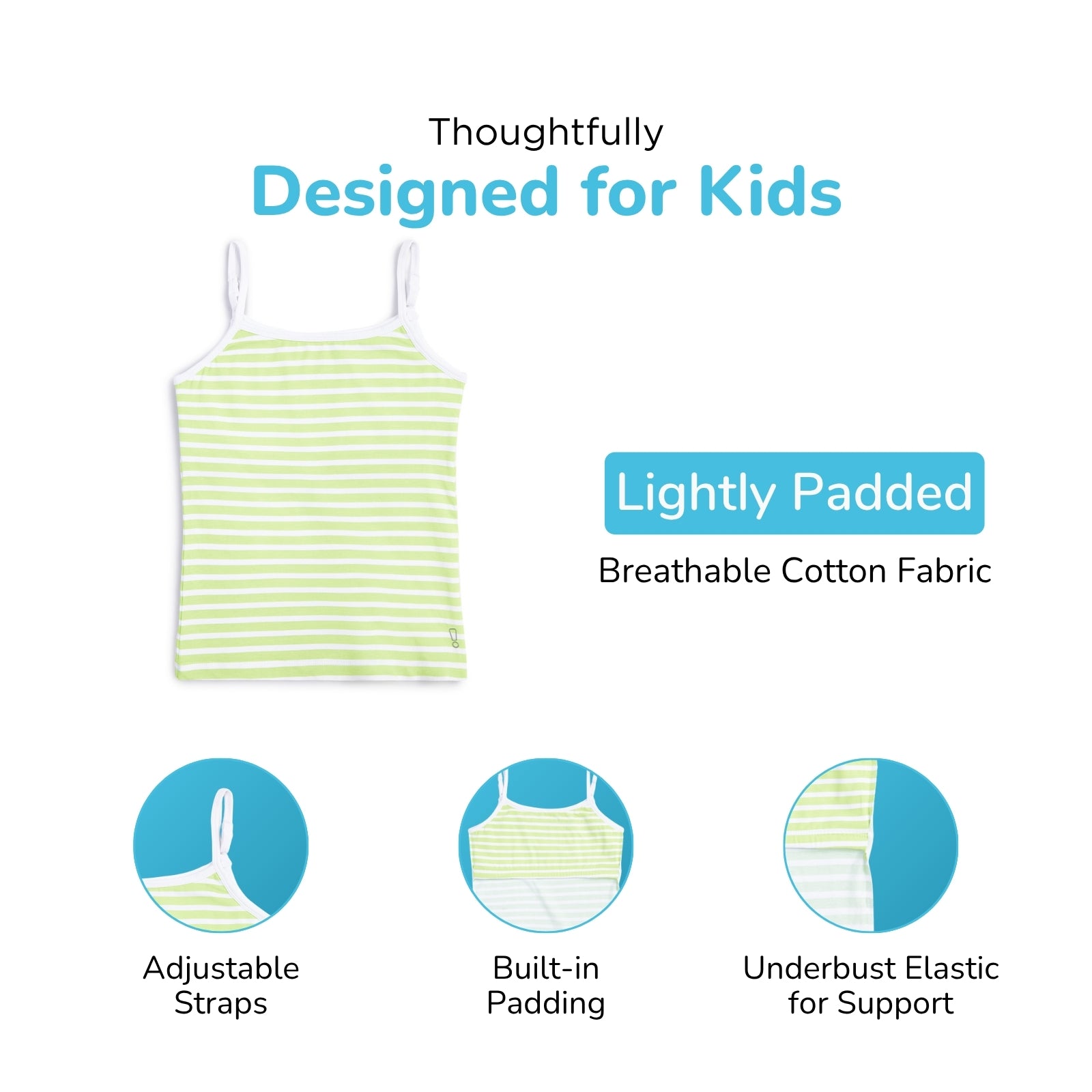 Mix 6-Pack Padded Camisoles