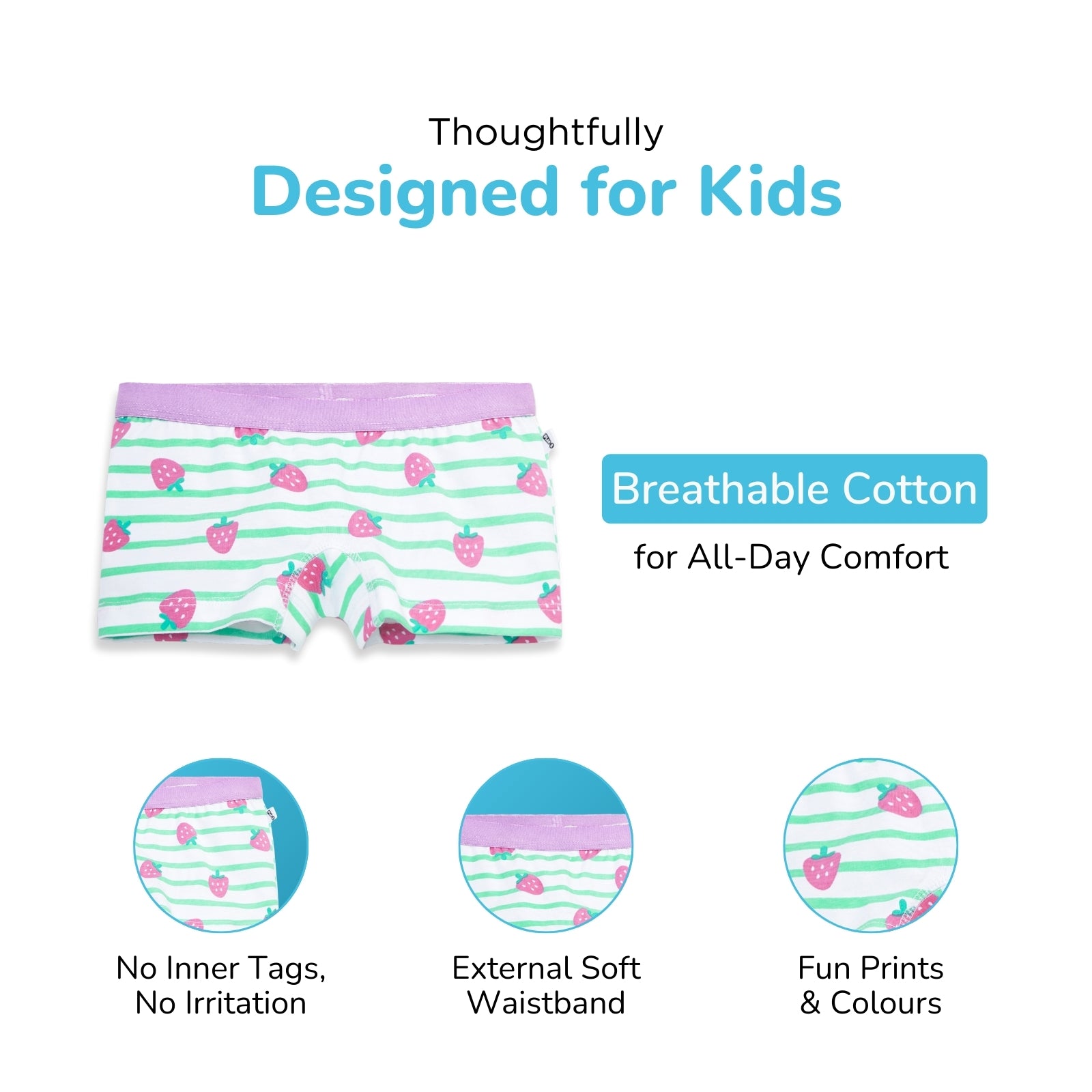 Unicorn Magic 3-Pack Girl Trunk