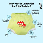 Padded Underwear for Potty Training - 3pack - Wild Life