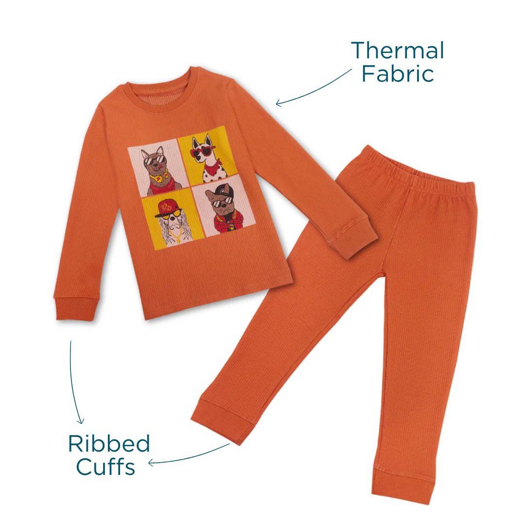 Woof Squad Winter Co-ord Set for Girls