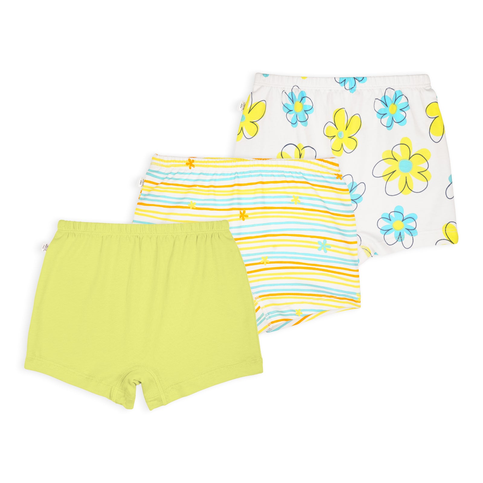 Floral 3-Pack Girl Boxers
