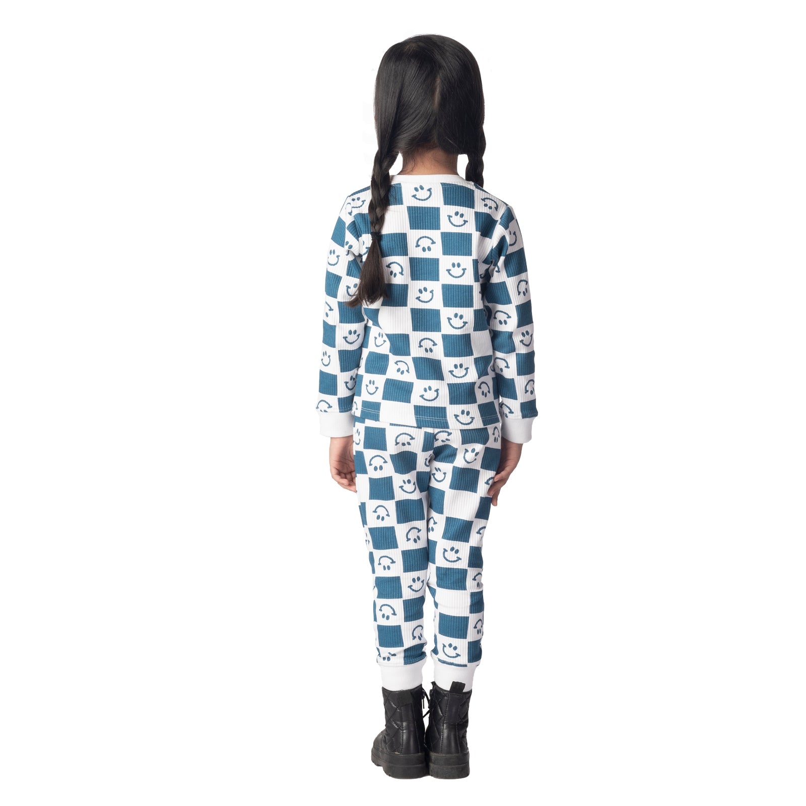 Smiley Winter Co-ord Set for Girls